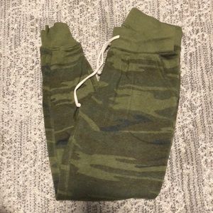 Camo joggers